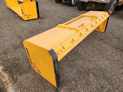 Industrias 10' Skid Steer Loader Snow Pusher, New-Unused