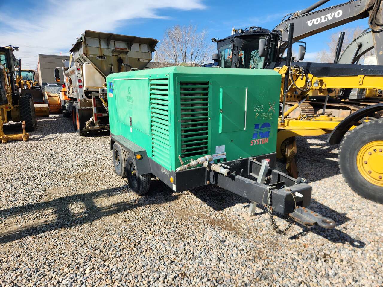 2018 Doosan HP750WCU-T3 750CFM Portable Air Compressor