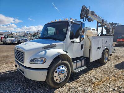 2016 Freightliner M2 Mechanic Truck with IMT 8,600 lbs Crane