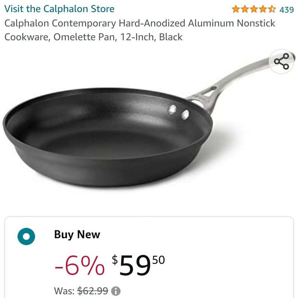 12-inch nonstick, Cookware pan, Calphalon