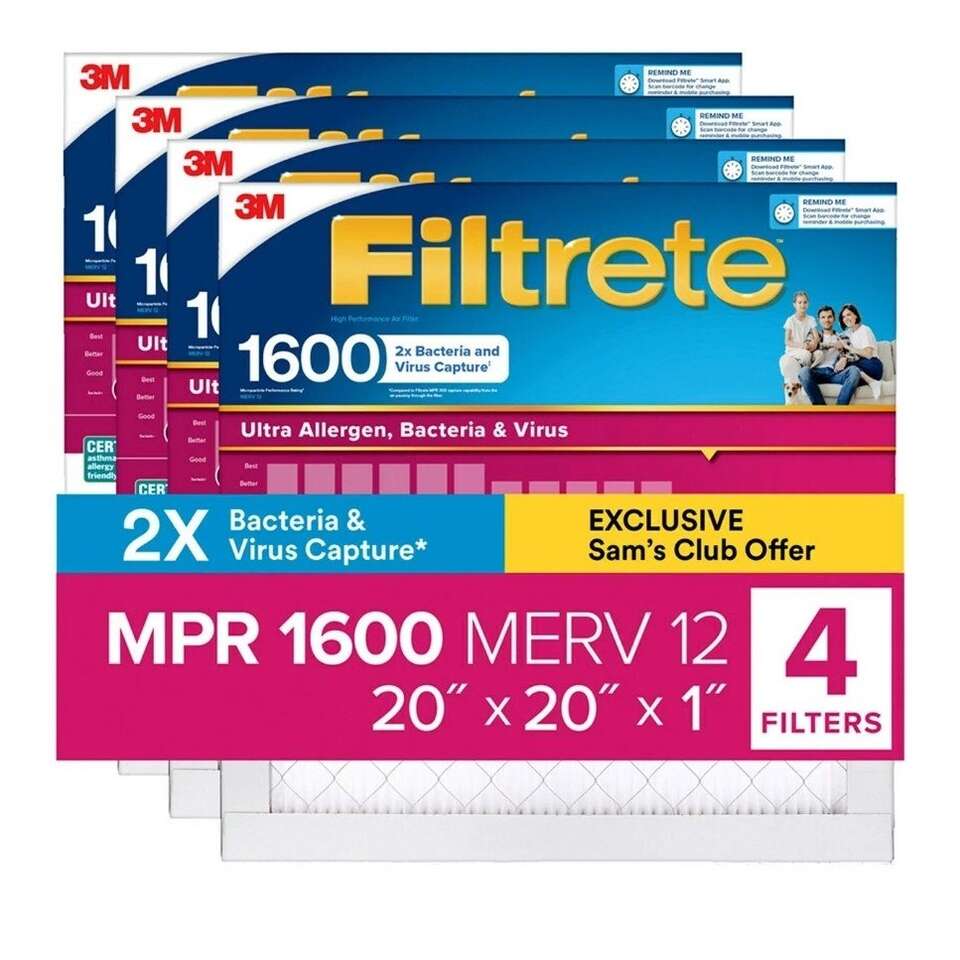 Filtrete Ultra Allergen Bacteria and Virus 20 x 20