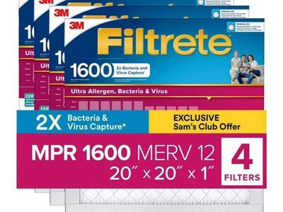 Filtrete Ultra Allergen Bacteria and Virus 20 x 20