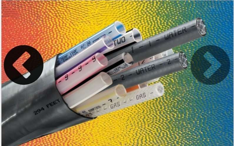 Syrup tubes, water hoses and gas hoses all in one