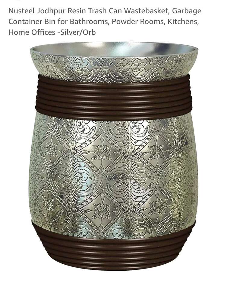 Wastebasket, Garbage Container Bin for Bathrooms