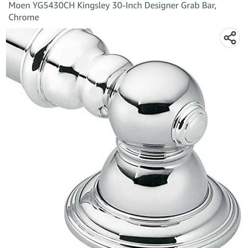 New 30 inch moen grab bars