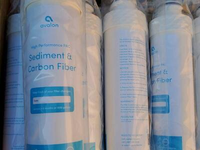 6 Avalon Sediment and Carbon filters