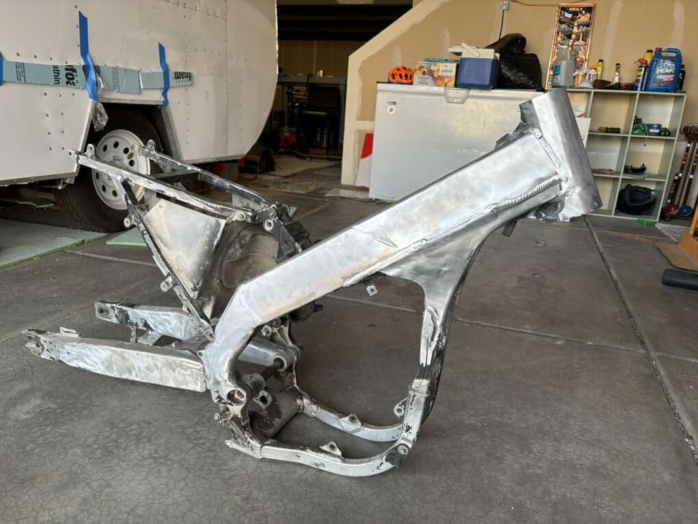 1998 Cr250r Frame Assembly
