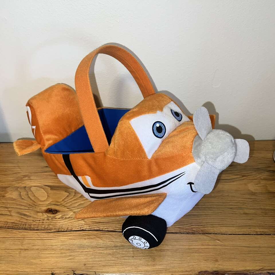 Disney Pixar Planes Plush Basket - Great Condition