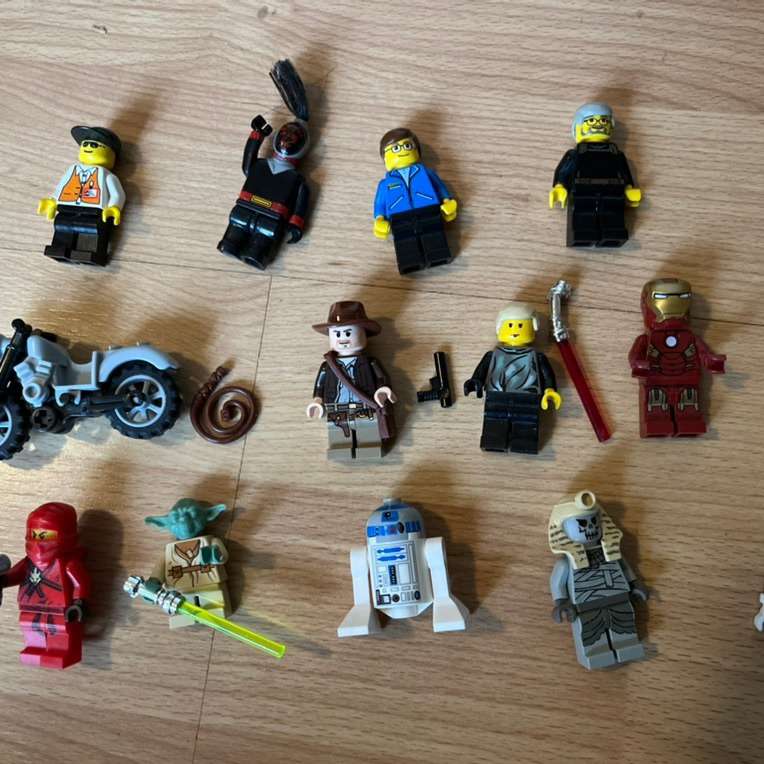 lego minifigures star wars indiana jones movie mini figs
