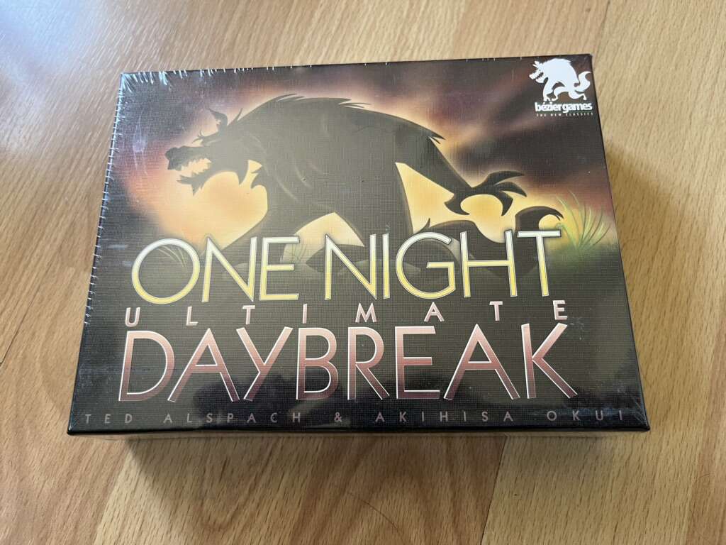 New Board game One Night Ultimate Daybreak