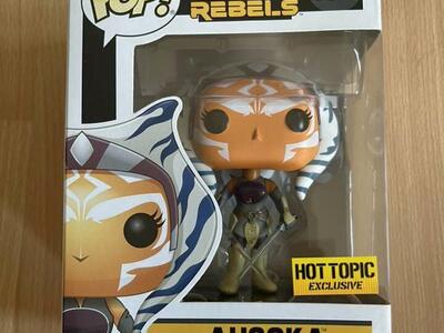 Funko Pop Ahsoka ORIGINAL RELEASE 130 High Grade
