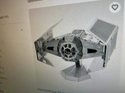 Star Wars Metal 3d Model Kits