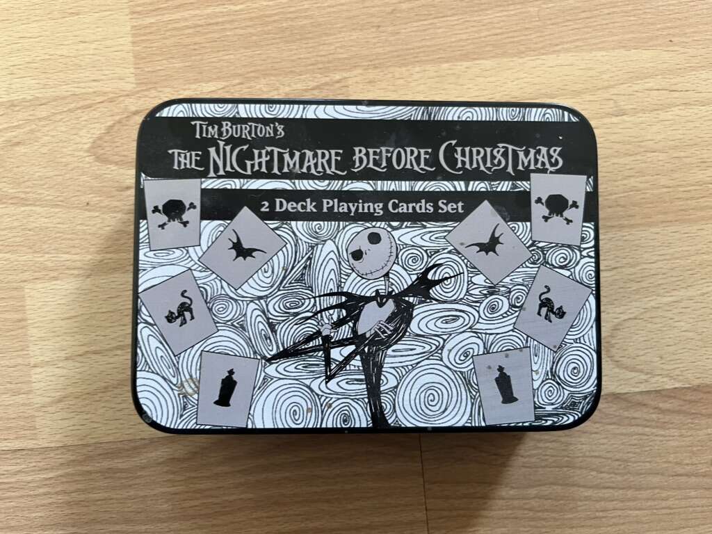 Nightmare Before Christmas Playing Cards 1 New