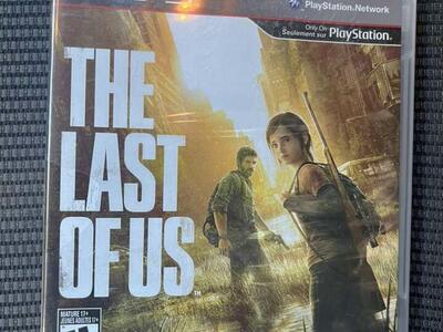 NEW The Last Of Us PS3 Factory Sealed