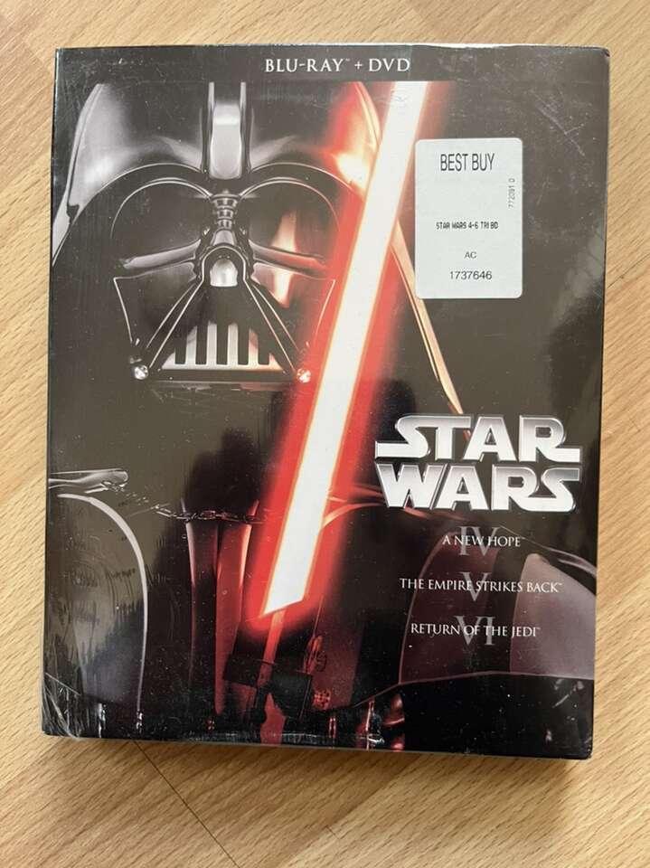 Star Wars Episodes 4 5 6 Iv V Vi 6 Discs Blu Ray