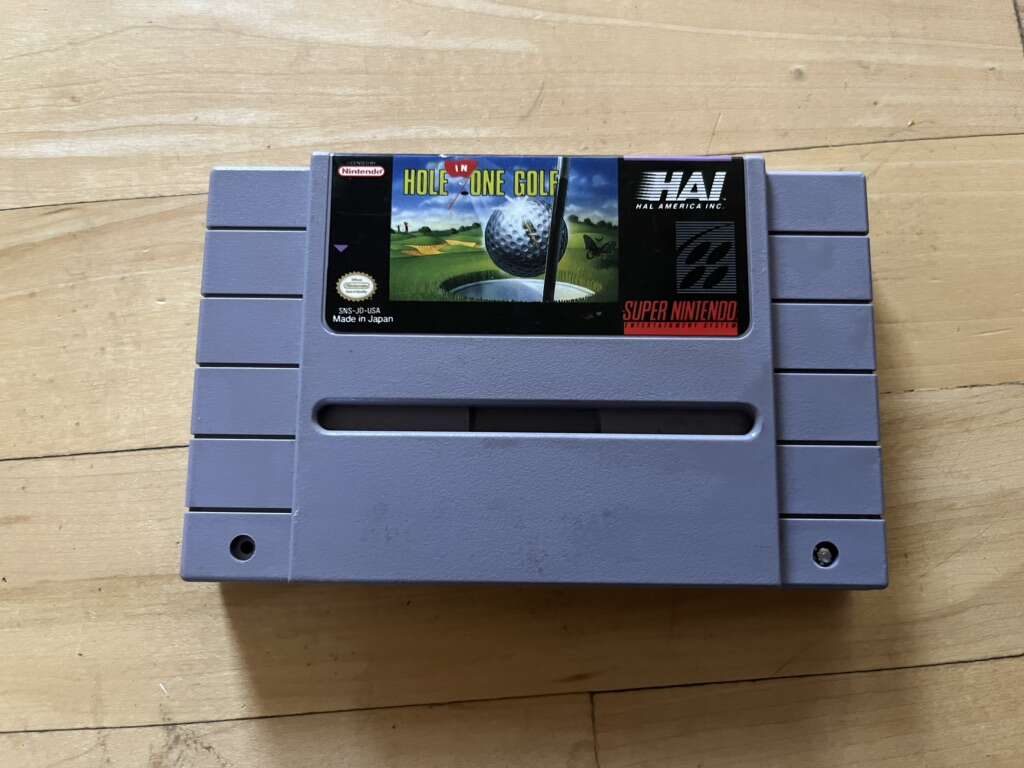 SNES Hole In One Golf