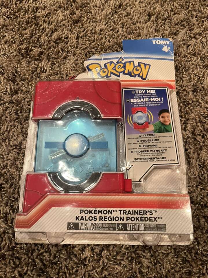 Pokemon Trainers Kalos Region Pokedex