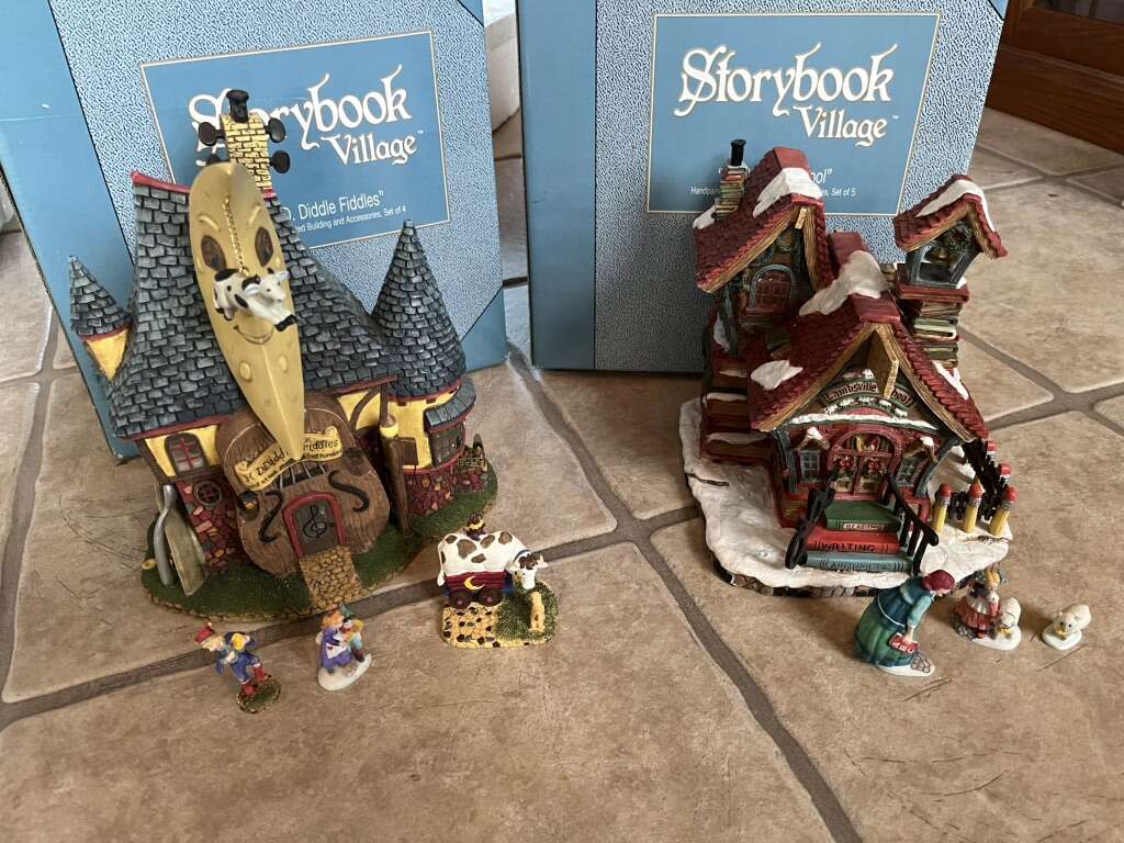Dept 56 Storybook Village X2