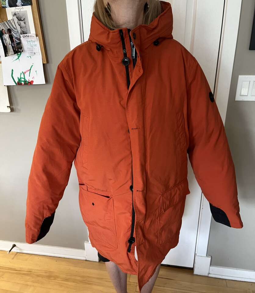 Michael Kors Orange Coat Excellent Condition SizeL