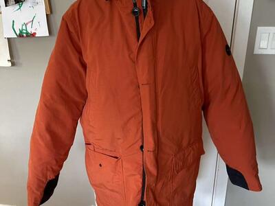 Michael Kors Orange Coat Excellent Condition SizeL