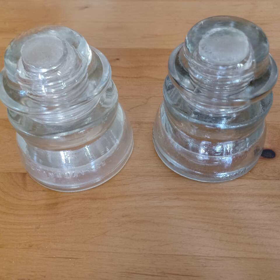 Vintage Glass Insulators