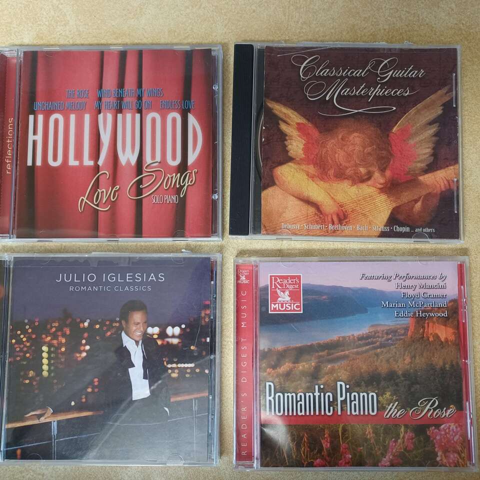 Romantic Music CDs set of 4
