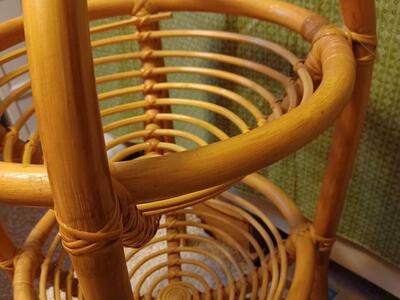 Vintage Bamboo/Rattan Basket