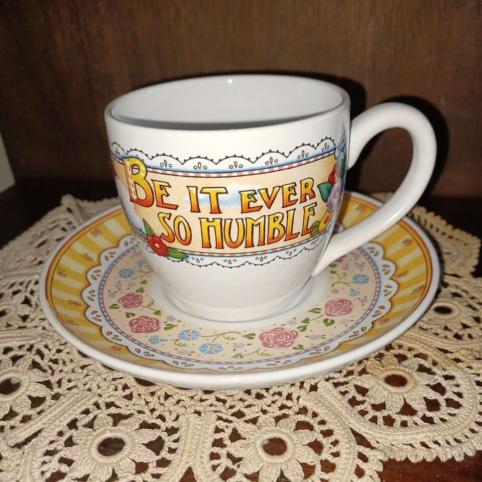 ME Decorative Cup and Saucer