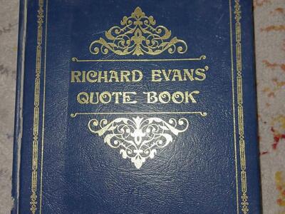Richard Evans Quote Book