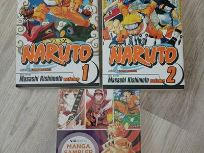 3 Manga books