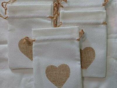 Small Burlap Bags