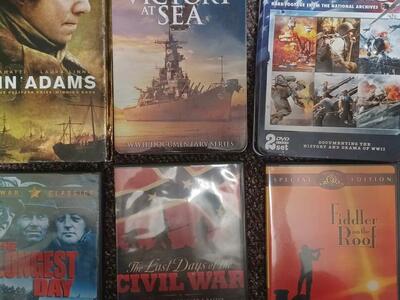 Assorted DVDs / Price as Marked