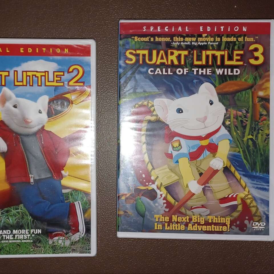 Stuart Little 2 & 3 Sealed