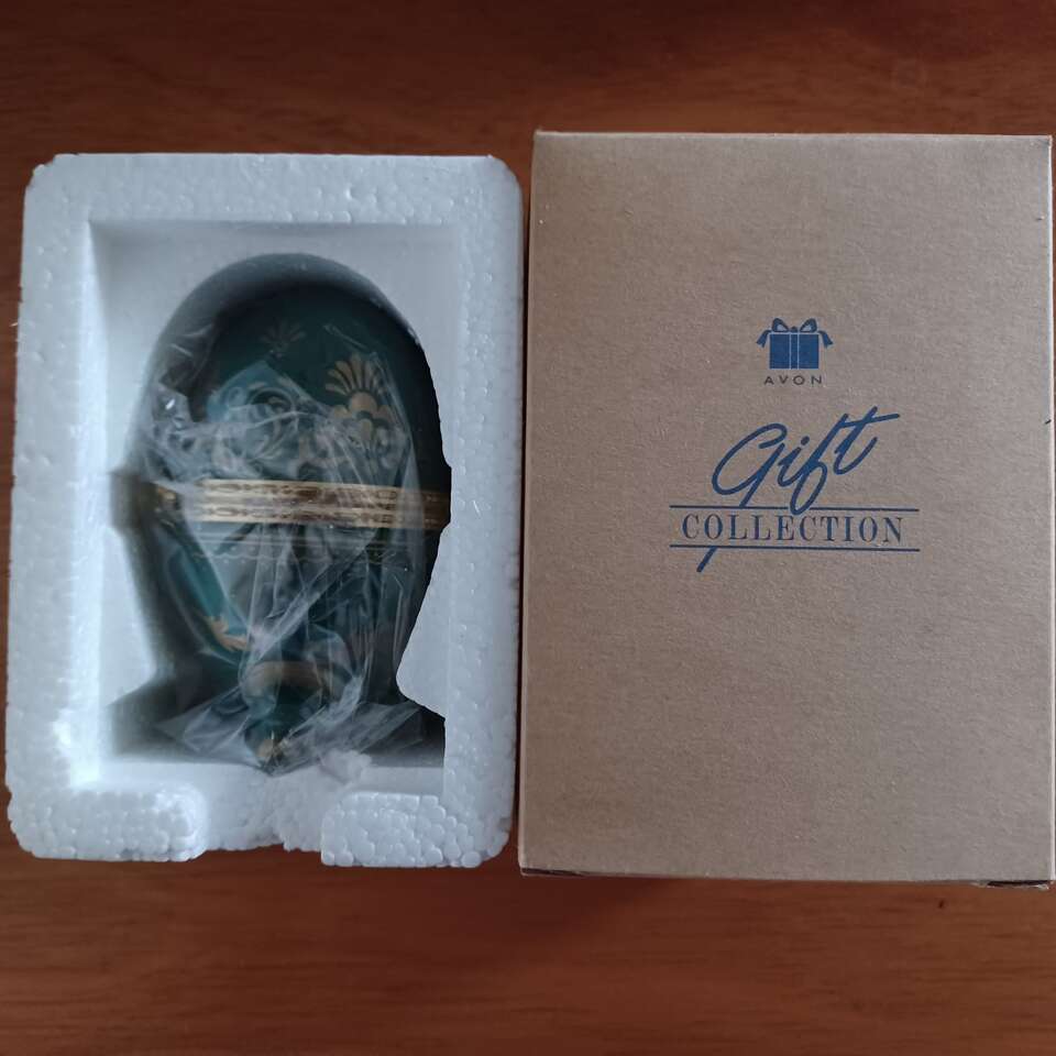 Vintage Handpainted Porcelain Egg