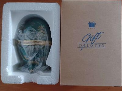 Vintage Handpainted Porcelain Egg