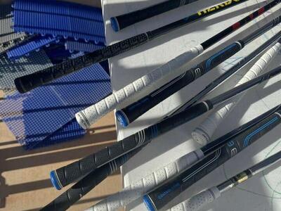 13 Or 14 Golf Grips With Installation