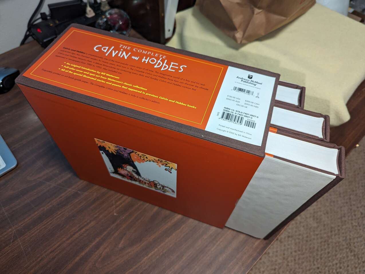 The Complete Calvin And Hobbes Hardcover First Edition 2005 New Never Used