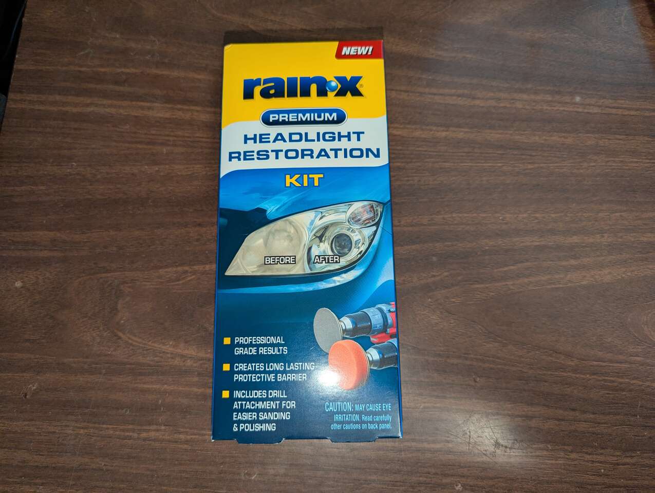 Rain X Head Lamp Restoration Kit - New Sealed