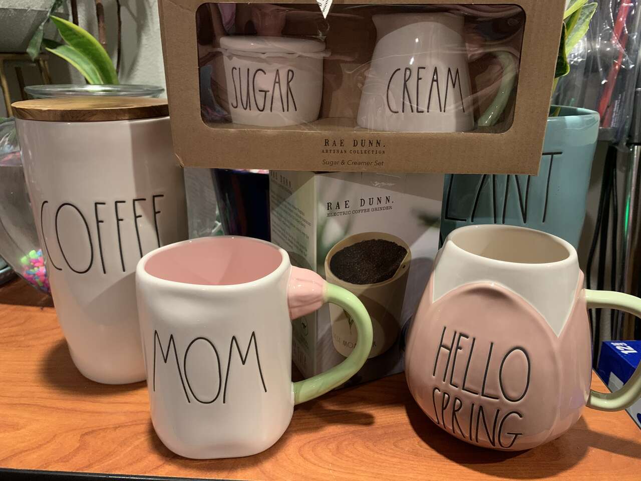 Mom Spring Rae Dunn Mom 6 Piece Spring Summer Flower Bundle NIB