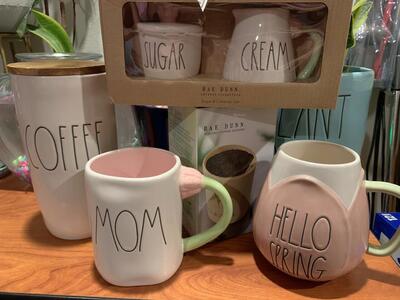 Mom Spring Rae Dunn Mom 6 Piece Spring Summer Flower Bundle NIB