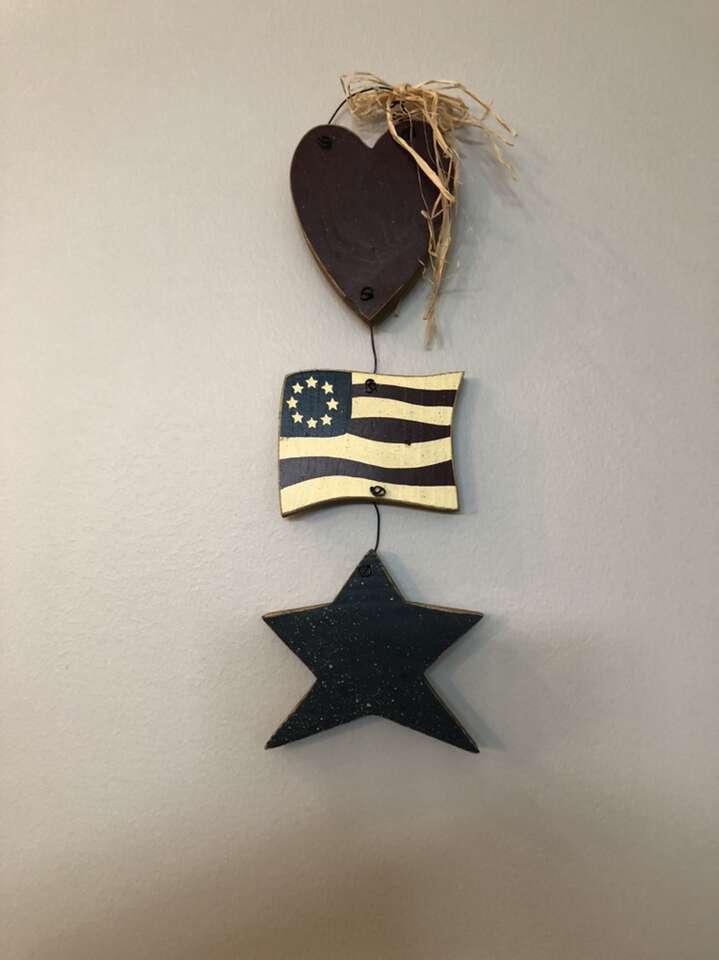 4th of July Americana Wall/Door Hanging