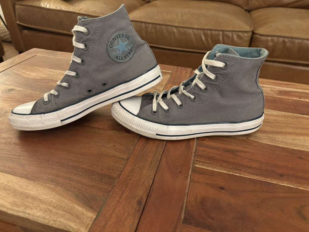 Grey Converse