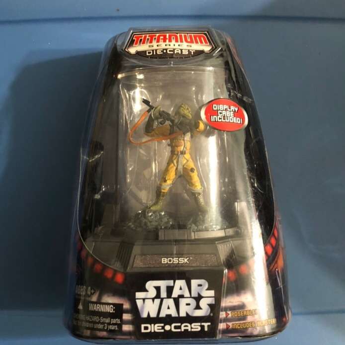 Star Wars Titanium Series Bossk Die-cast Figure
