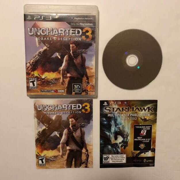 PS3 Uncharted 3 Drake’s Deception