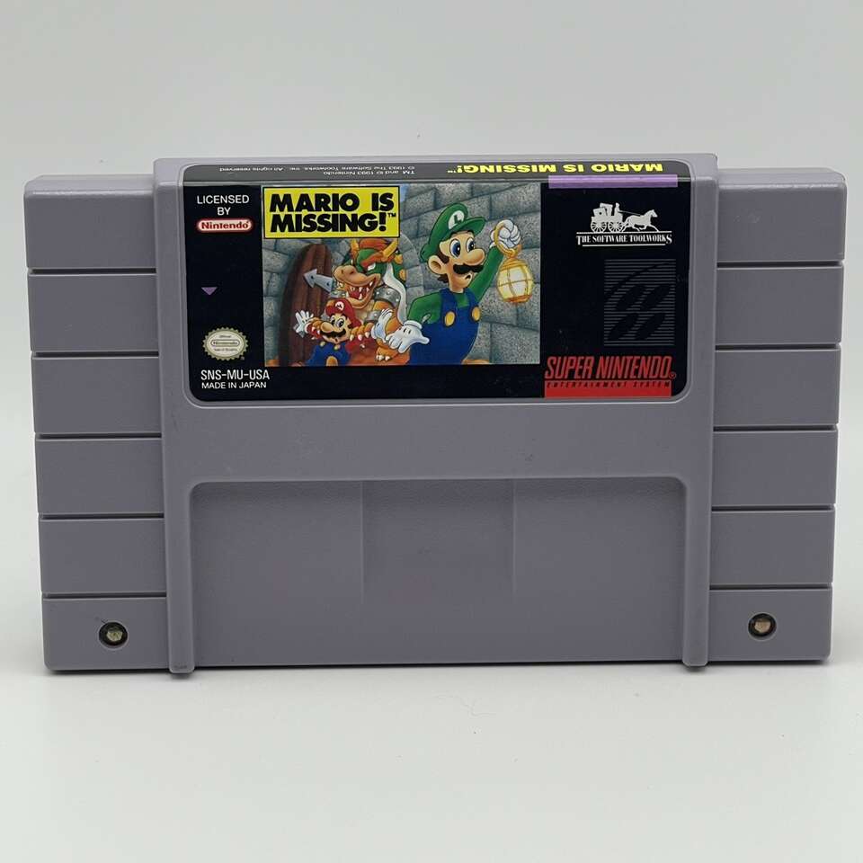 SNES Mario Is Missing
