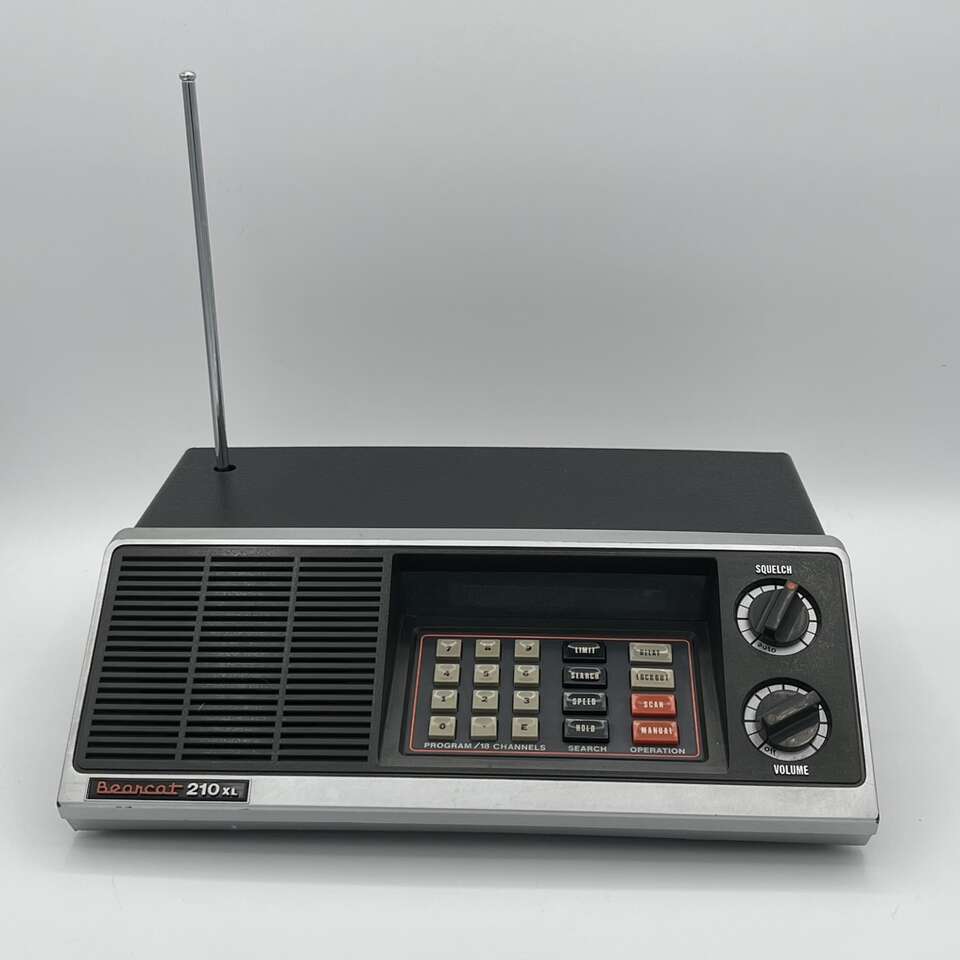 Vintage Bearcat 210XL Desktop Scanner