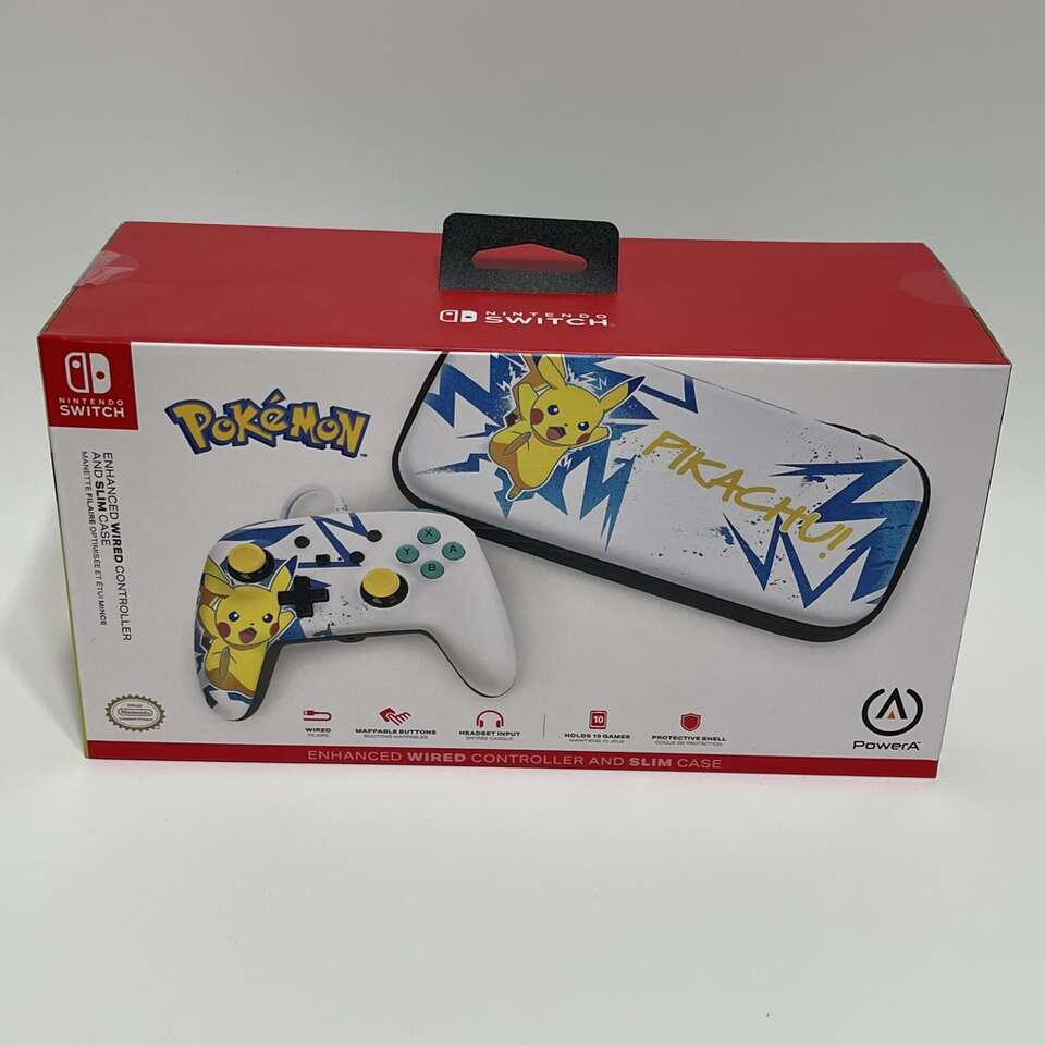 Pokemon Switch Enganced Controller And Case