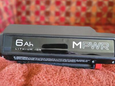 Hoover Commercial CH17360 MPWR 40V Lithium Battery