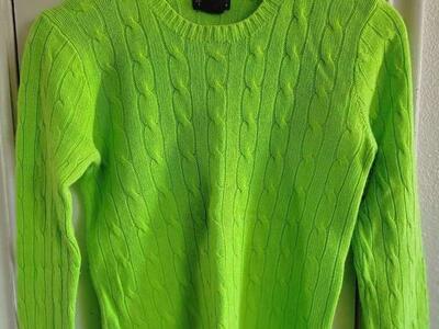 Ralph Lauren CASHMERE SWEATER POLO M10/12 CHILD