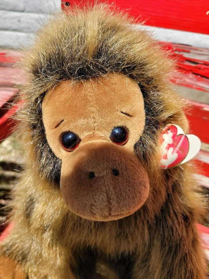 TY STUFFED MONKEY